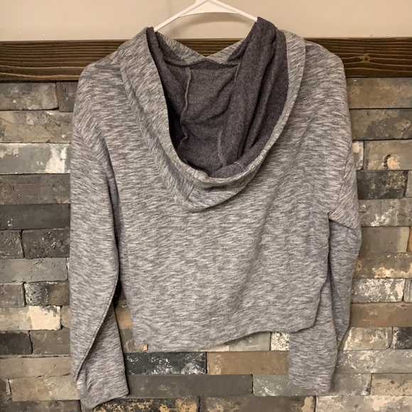 PINK gray hoodie - Picture 3 of 4